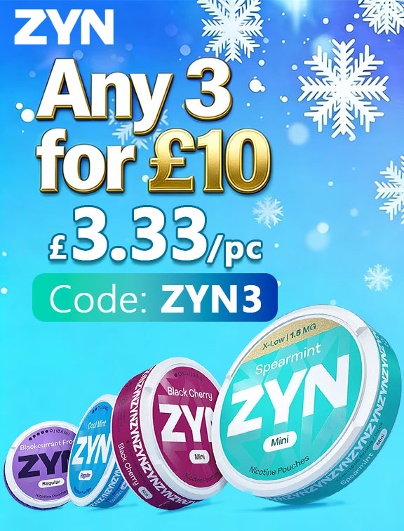 ZYN Any 3 for 10