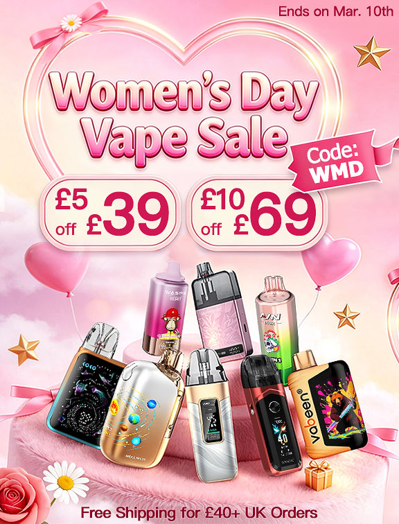 Women's Day Vape Sale