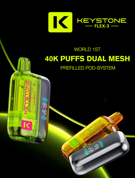 Keystone Flex-3 40K Prefilled Pod Kit