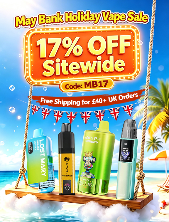 May Bank Holiday Vape Sale