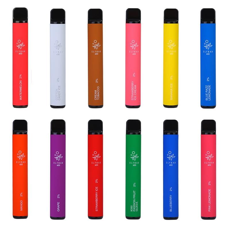 Top Elf Bar 600 Puffs Disposable Sale