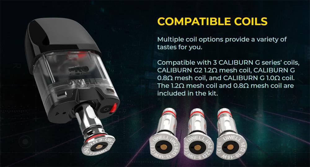 Uwell Caliburn GK2 Kit UK Cost