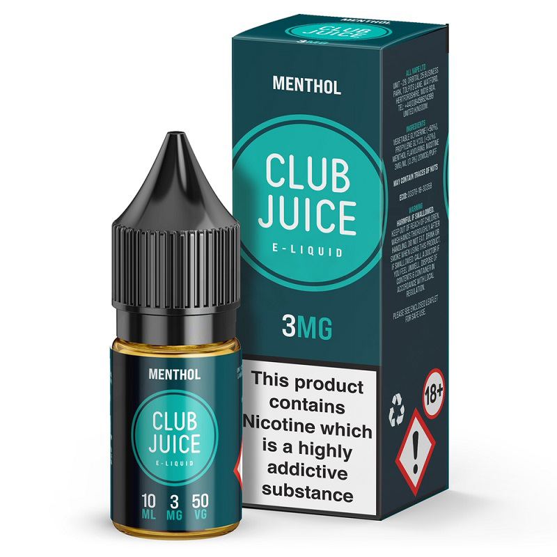 Club Juice Menthol E-liquid