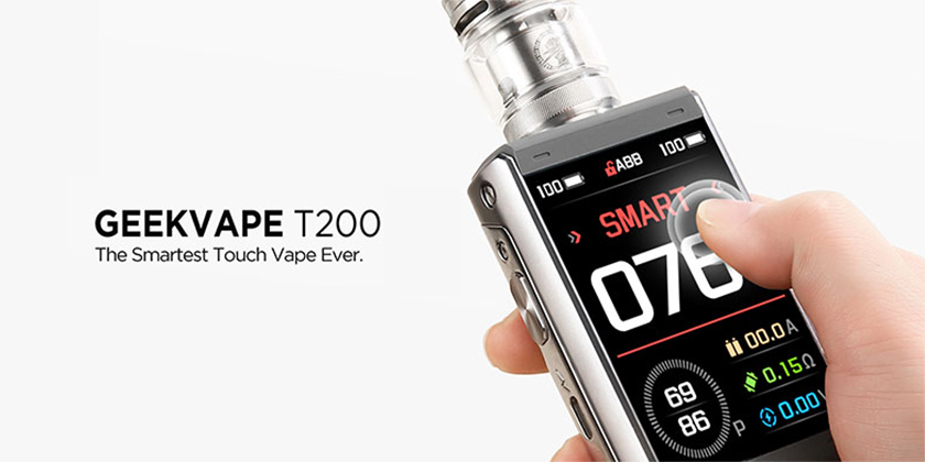The Smartest Touch Screen - Geekvape T200 Kit