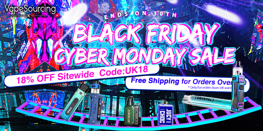Black Friday & Cyber Monday Vape Sale