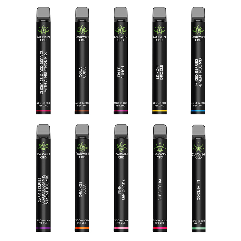 Darwin CBD Disposable Vape Pen Kit 3000 Puffs New Type Vapesourcing