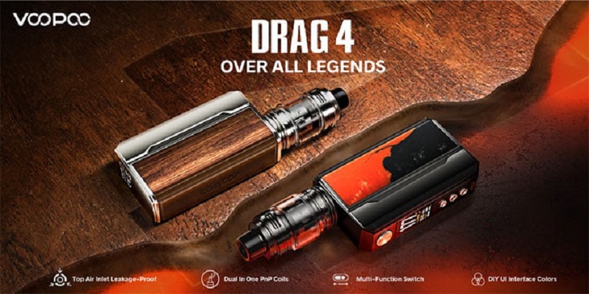 VOOPOO Drag 4 Kit-New Release Arrival