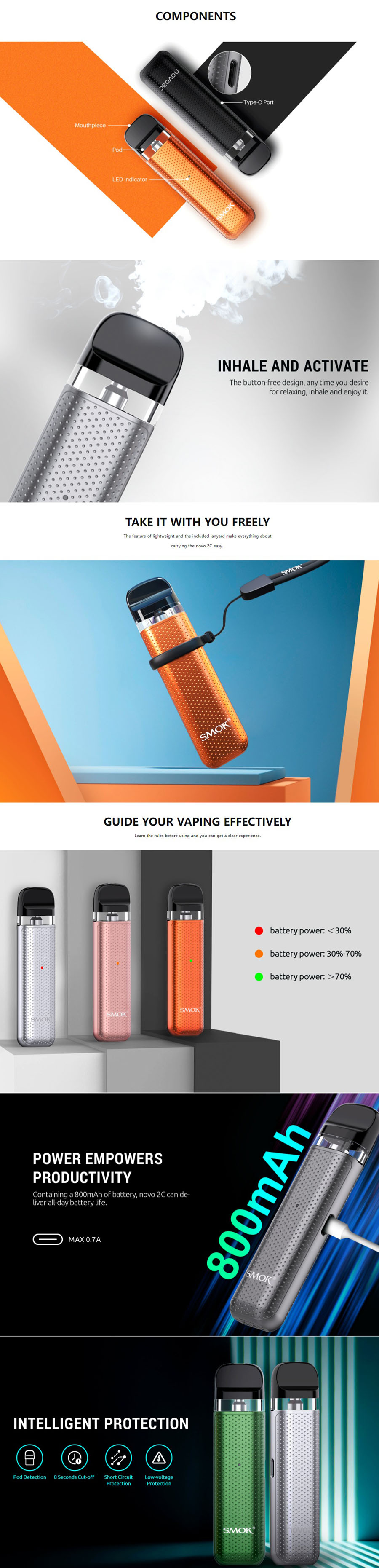SMOK Novo 2C Kit UK Price £9.99