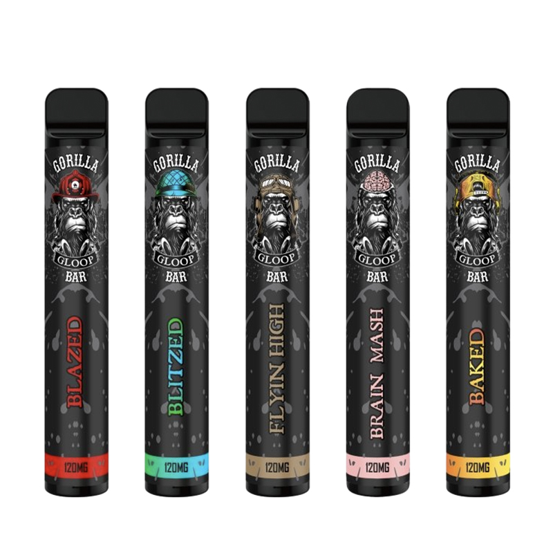 Gorilla Gloop Bar CBD Reusable Vape 120mg Top