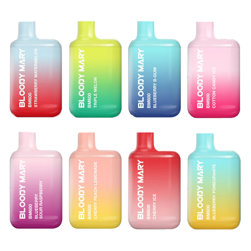 Bloody Mary BM600 Disposable Vape (10pcs/pack) Rich Flavour