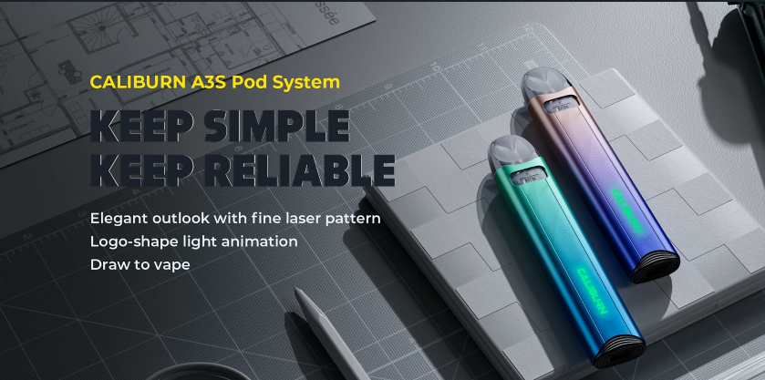 Uwell Caliburn A3S Pod Kit Review---Simple And Reliable