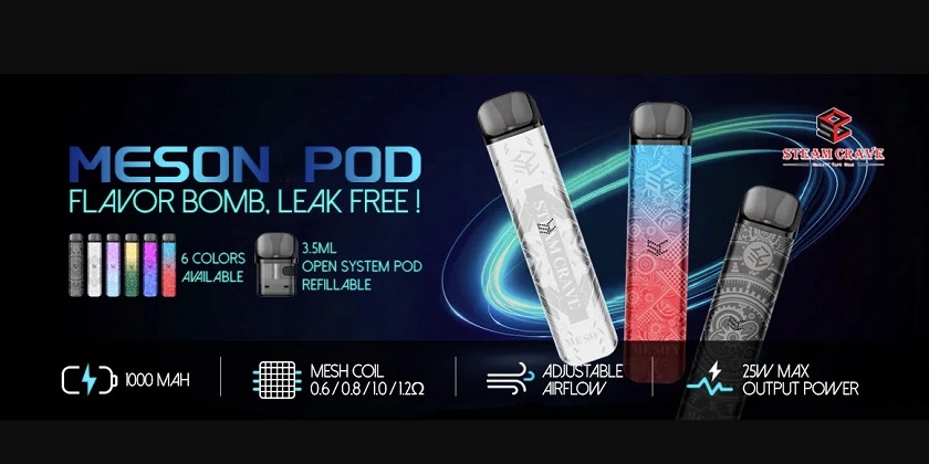 Steam Crave Meson Pod Preview