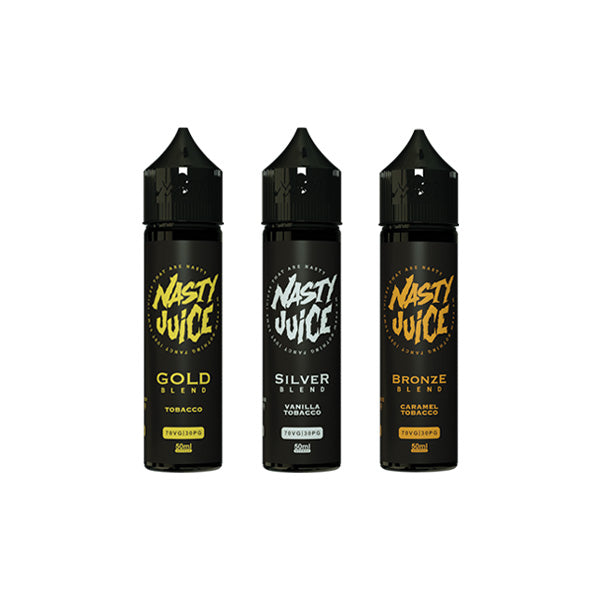 nasty juice tobacco gold Nasty Juice Tobacco Shortfill E-liquid 50ml
