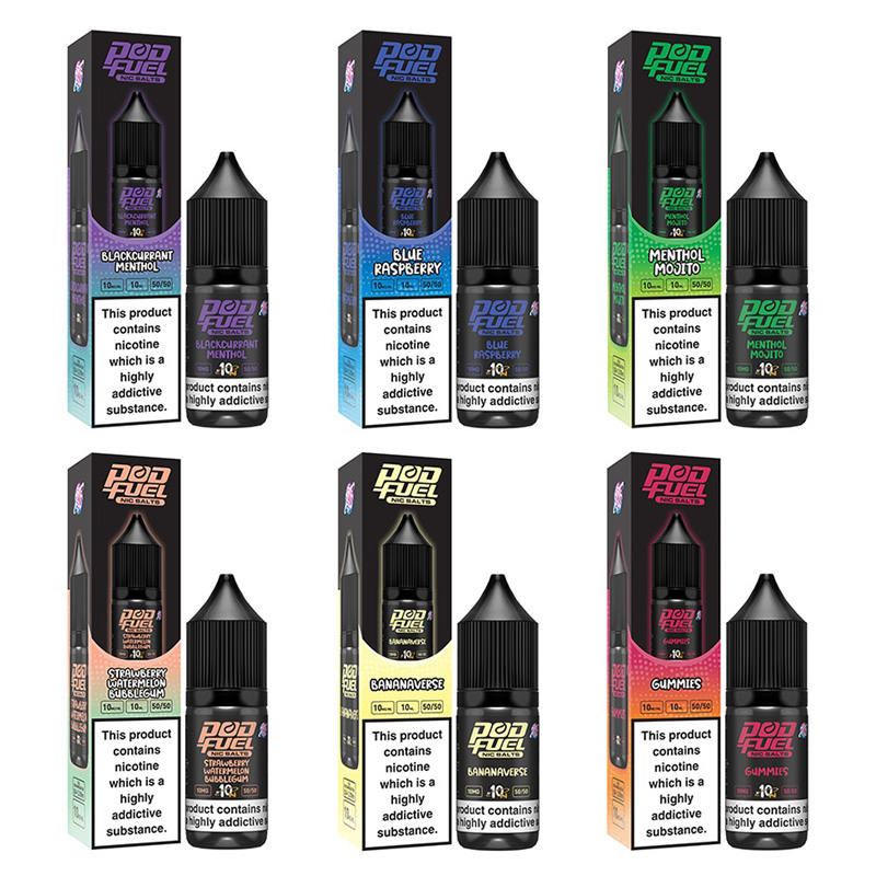 Pod Fuel Nicotine Salt E-liquid 10ml | Vapesourcing