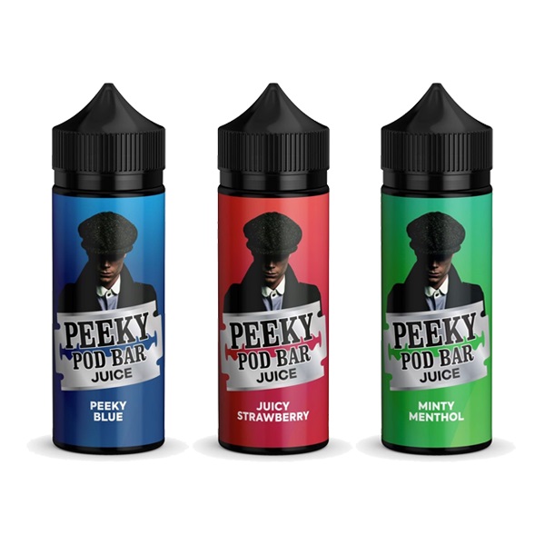 Peeky Blenders Pod Bar Juice Shortfill Eliquid 100ml