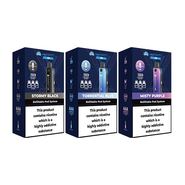 hayati x4 refillable pod vape kit Hayati X4 Replacement Pods in Just £6.49 Only main image 1