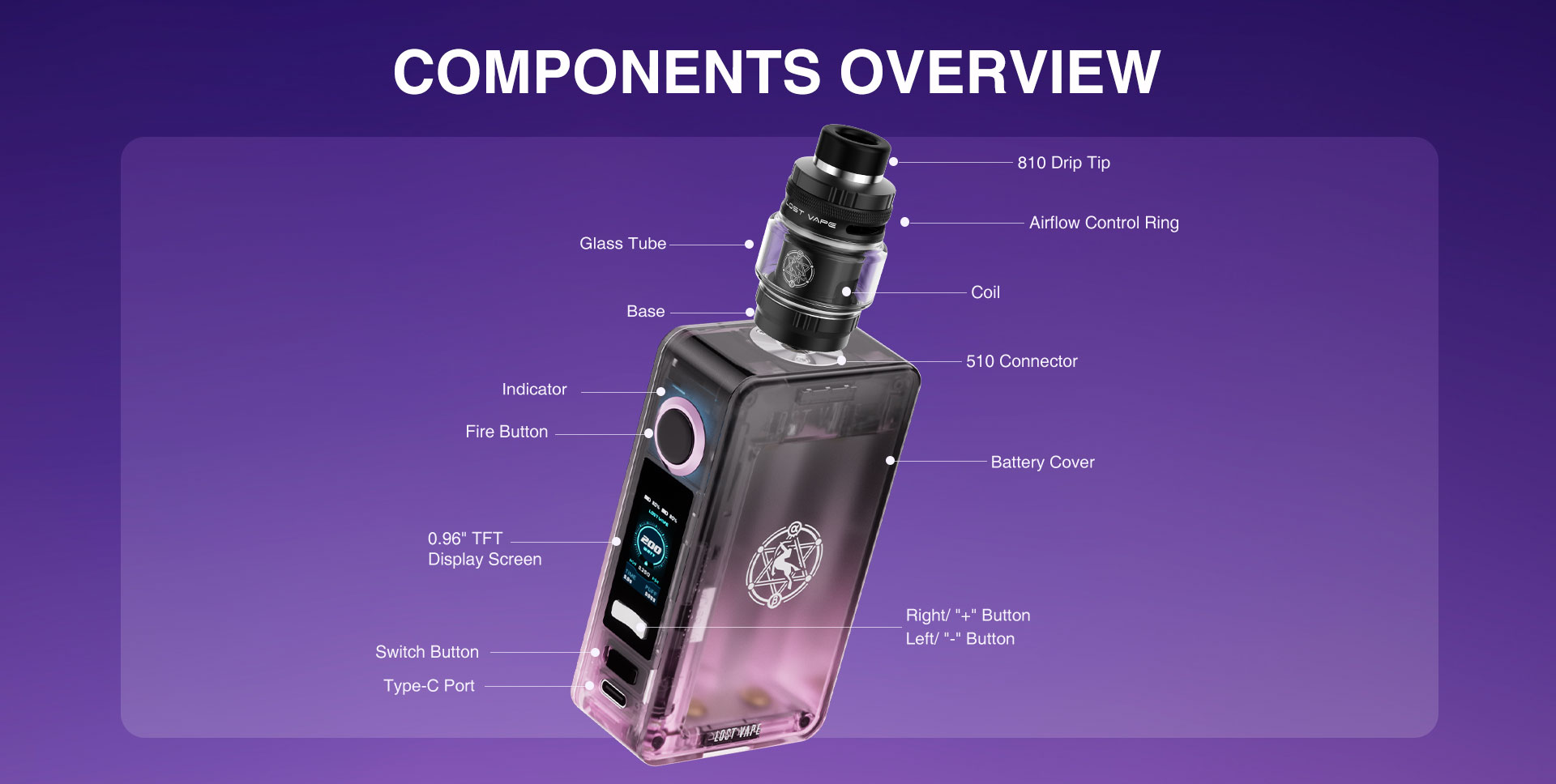 lost vape centaurus n200 vape details