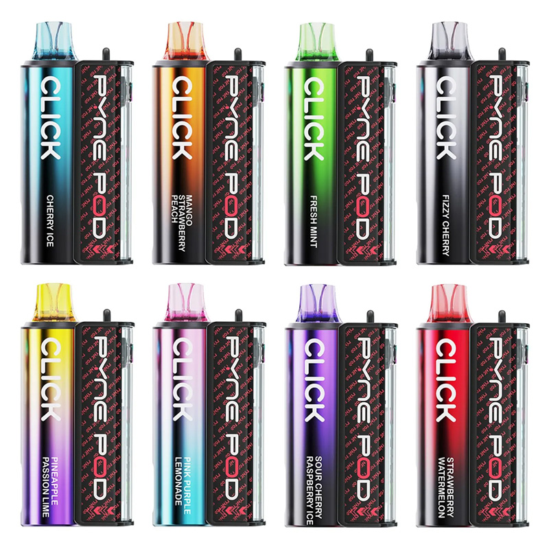 what does vape liquid look like Pyne Pod Click 10000 Reusable Vape Released