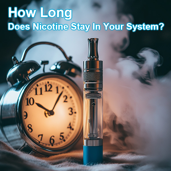 how long nicotine stay in system