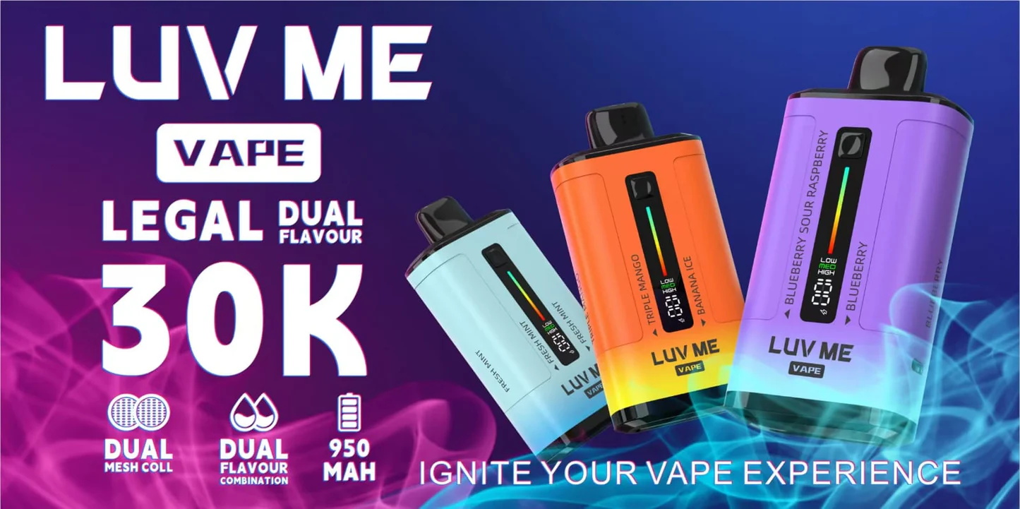 luv me 30000 disposable vape uk