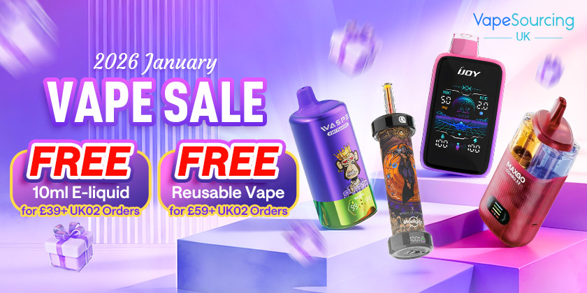 January Vape Sale UK 2026
