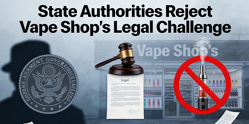 State Authorities Reject Vape Shop’s Legal Challenge