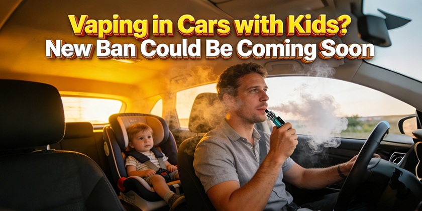 Vaping in Cars with Kids? New Ban Could Be Coming Soon