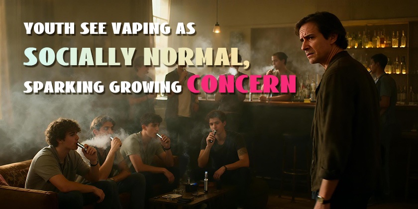 Youth See Vaping as Socially Normal, Sparking Growing Concern