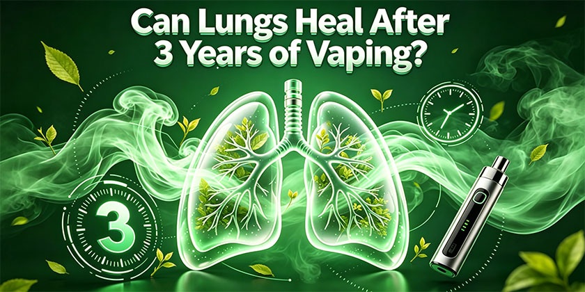 Can Lungs Heal After 3 Years of Vaping?