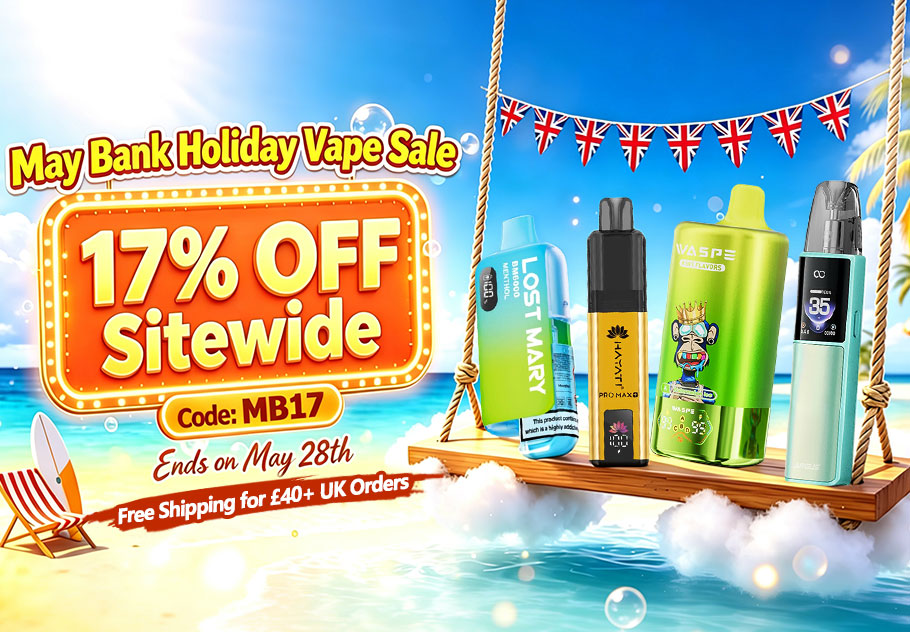 May Bank Holiday Vape Sale