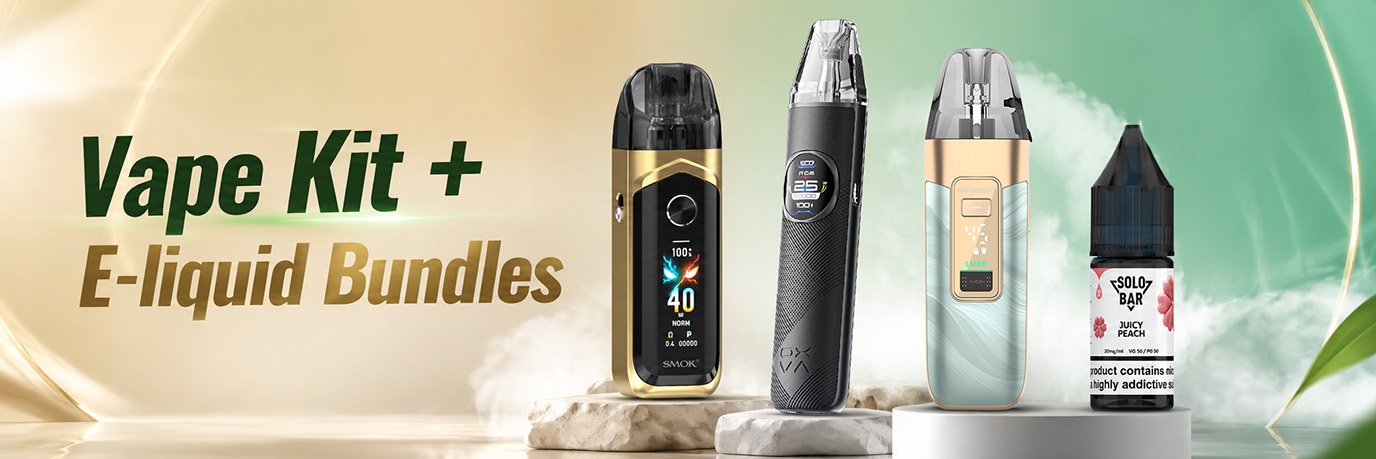 Best Offer: Vape Kit + E-liquid Bundles
