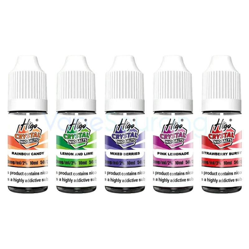 Higo Crystal Nicotine Salt E liquid